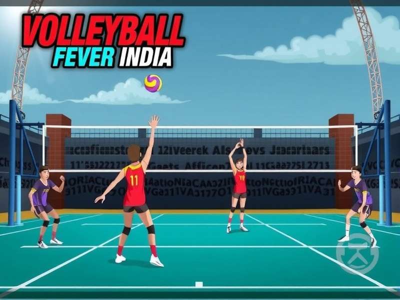 Volleyball Fever India Game Screenshot